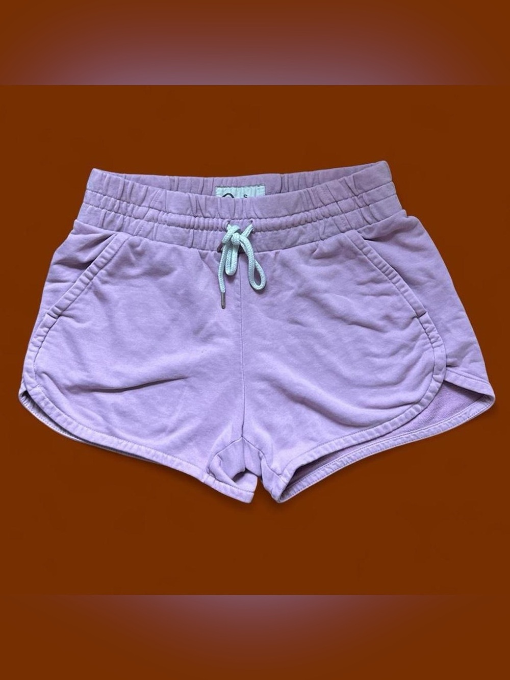 Champion Pastel Lilac Women's Athletic Shorts with Drawstring